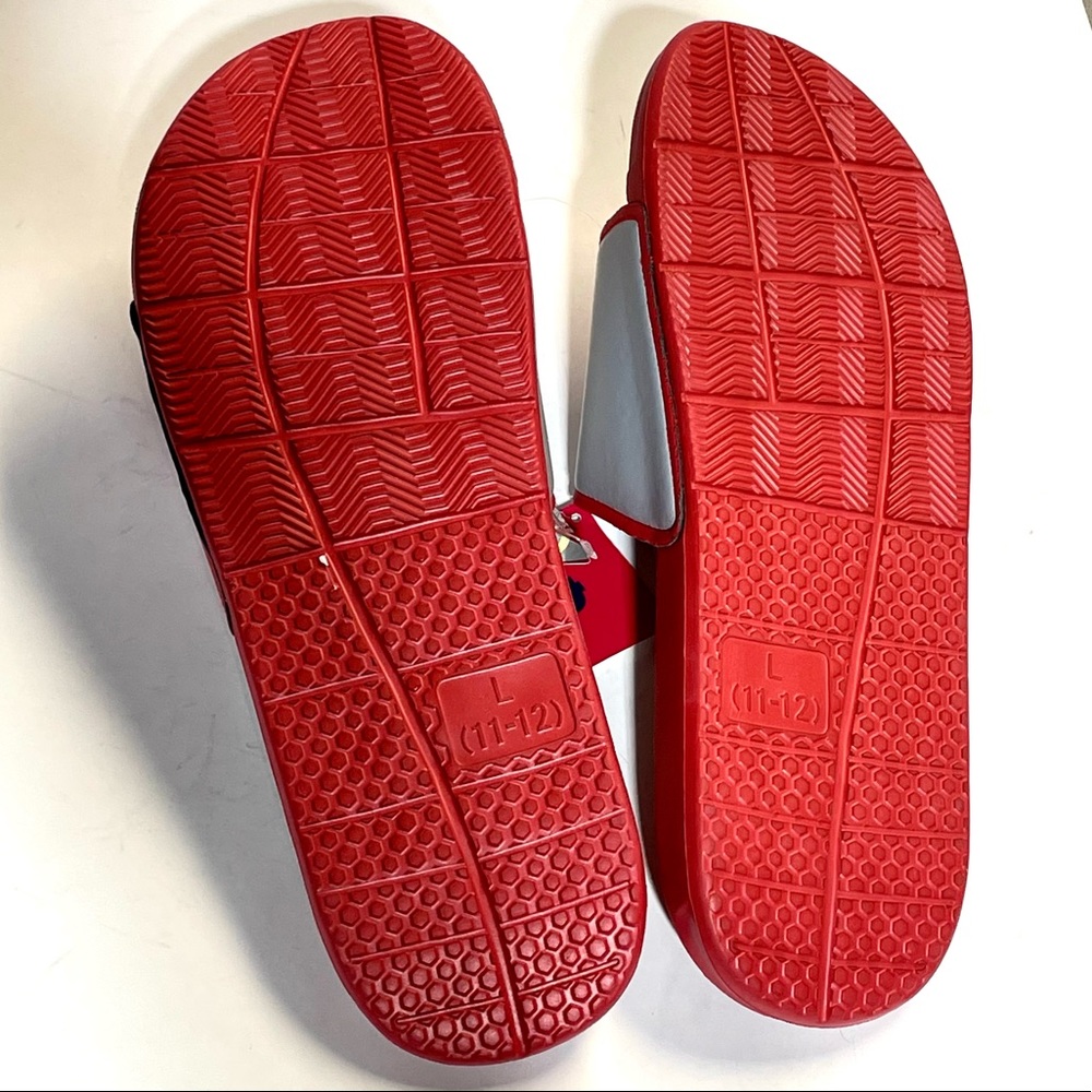 Foco OSU Ohio State Men’s Buckeyes Flip-Flop Slip-On Slippers Sz L 11-12 New - Picture 9 of 13